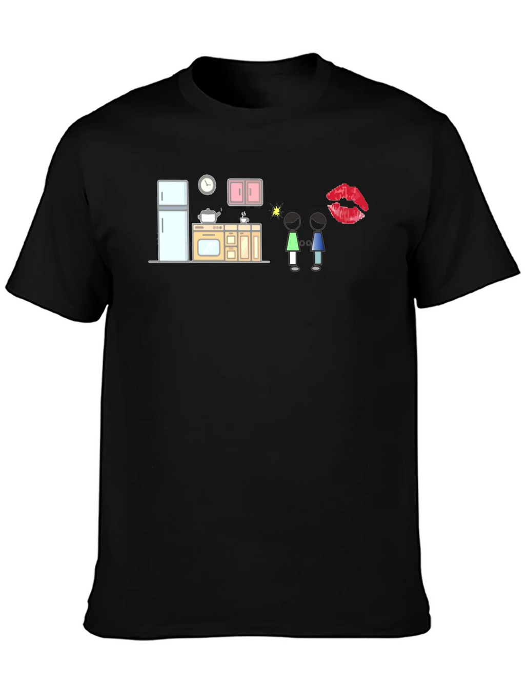 Quirky Kitchen Graphic Tee - Black product image 3