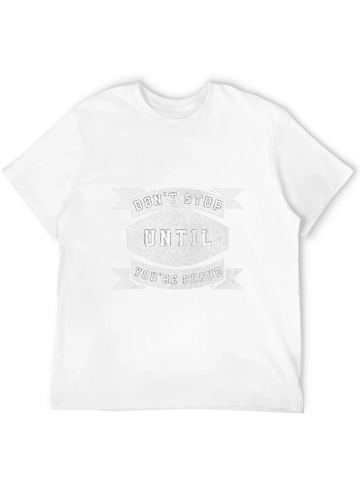 Motivational Dont Stop Black T-Shirt product image 11