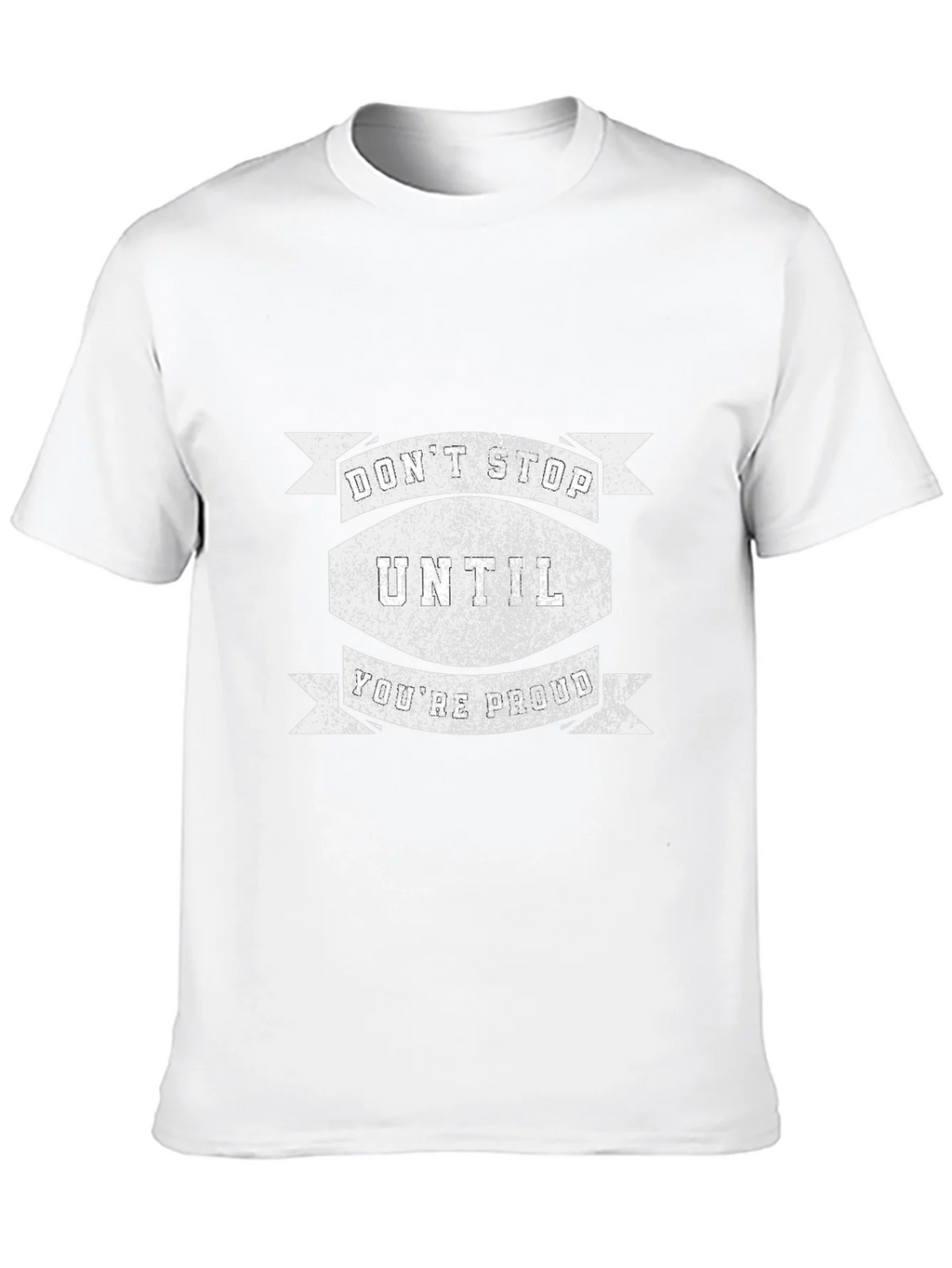 Motivational Dont Stop Black T-Shirt product image 9