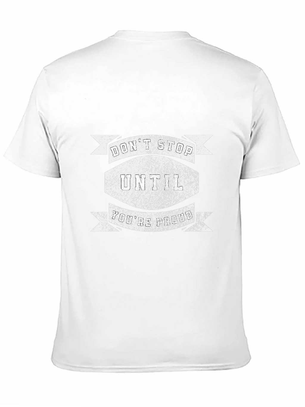 Motivational Dont Stop Black T-Shirt product image 10
