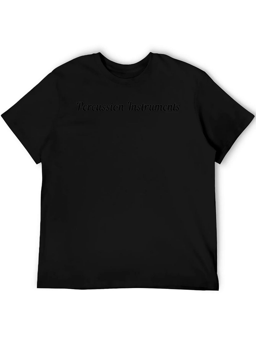 Percussion Instruments Black T-Shirt product image 2