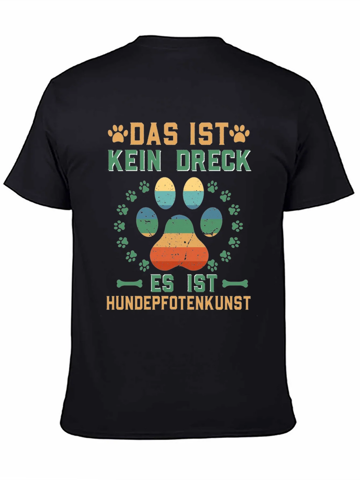 Dog Paw Print T-Shirt - Hundepfotenkunst product image 2