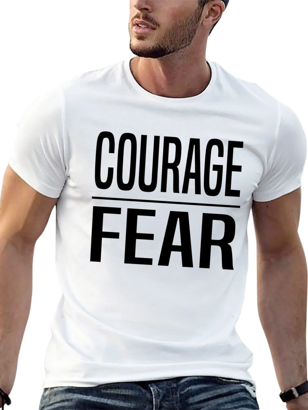Courage Over Fear Graphic T-Shirt product image 12