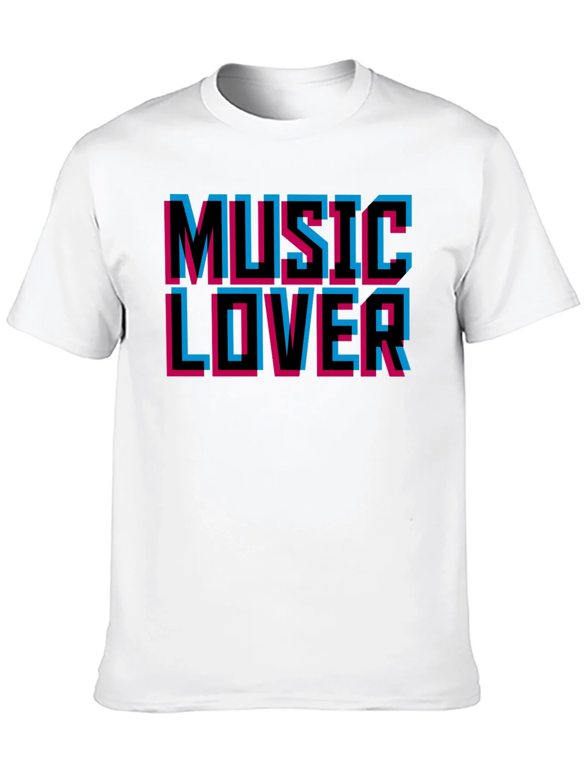 Music Lover Black Graphic T-Shirt product image 9