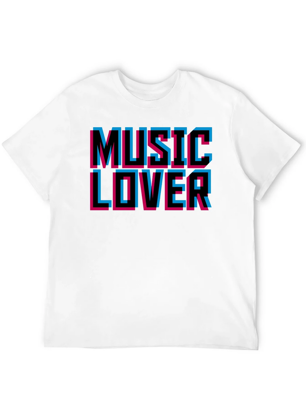Music Lover Black Graphic T-Shirt product image 11