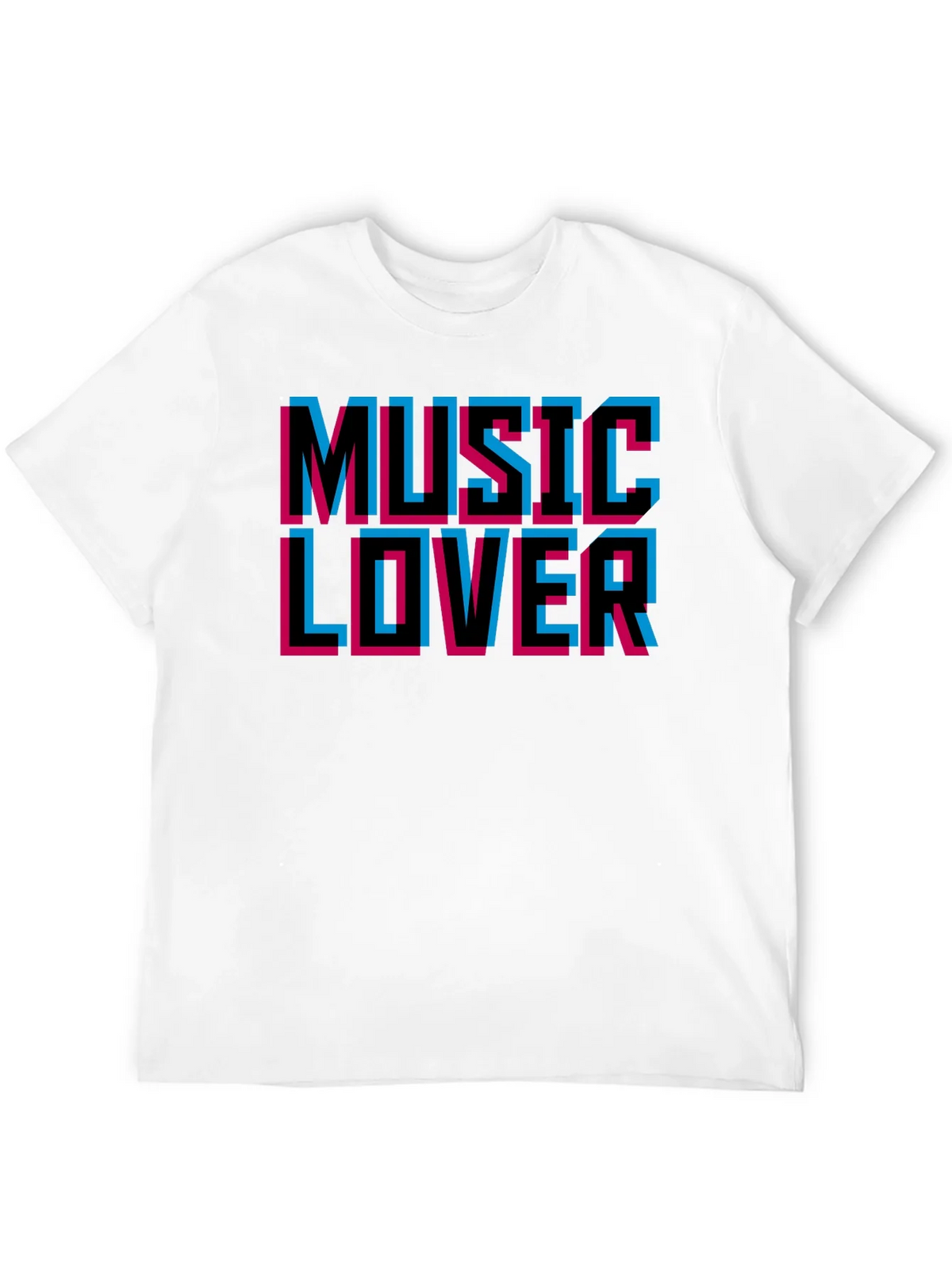 Music Lover Black Graphic T-Shirt product image 11