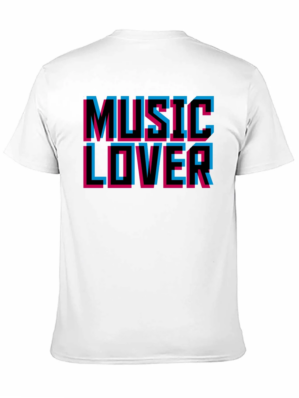 Music Lover Black Graphic T-Shirt product image 10