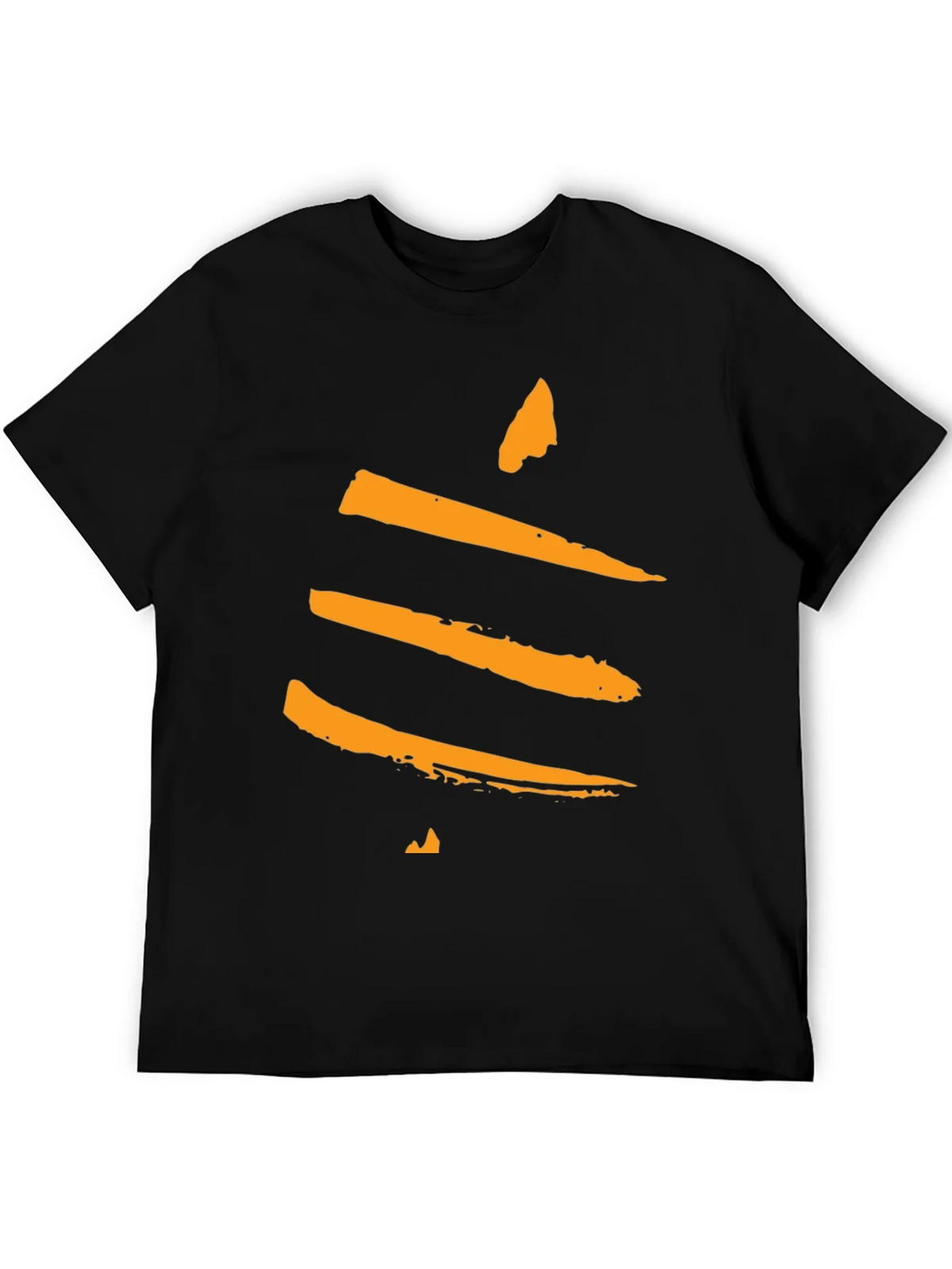 Modern Abstract Graphic Tee - Black product image 5