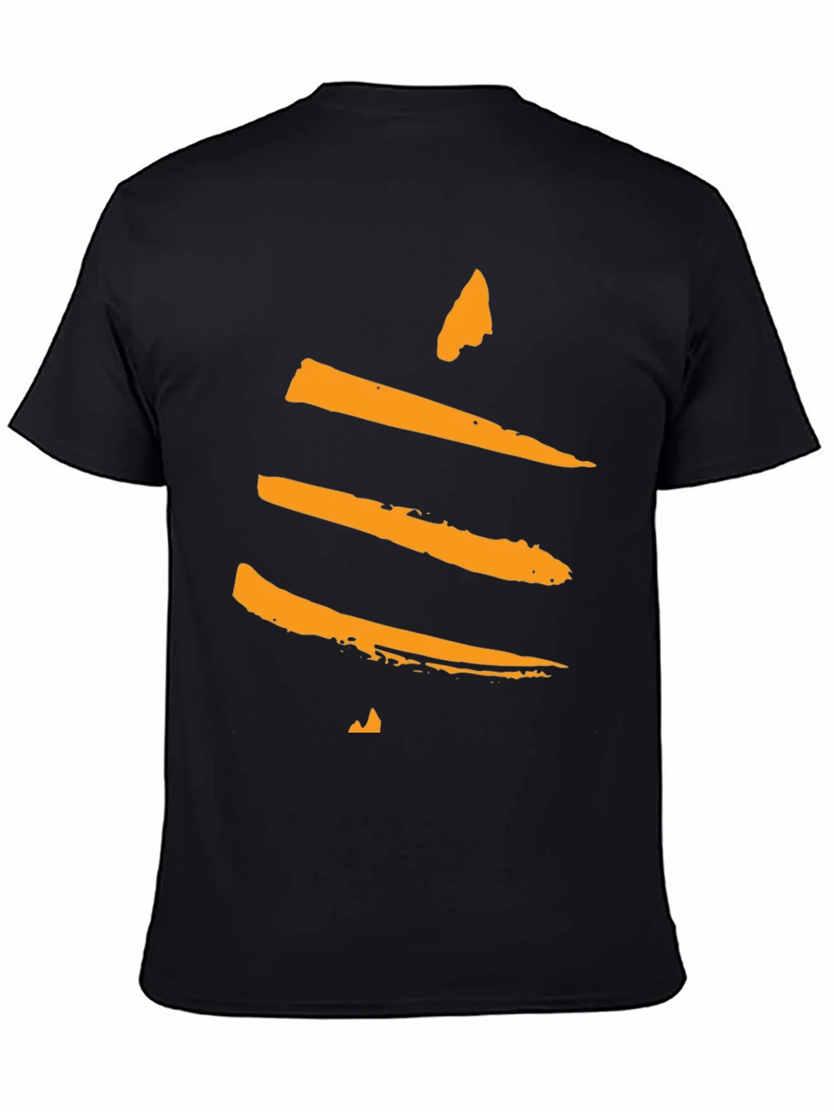 Modern Abstract Graphic Tee - Black product image 4