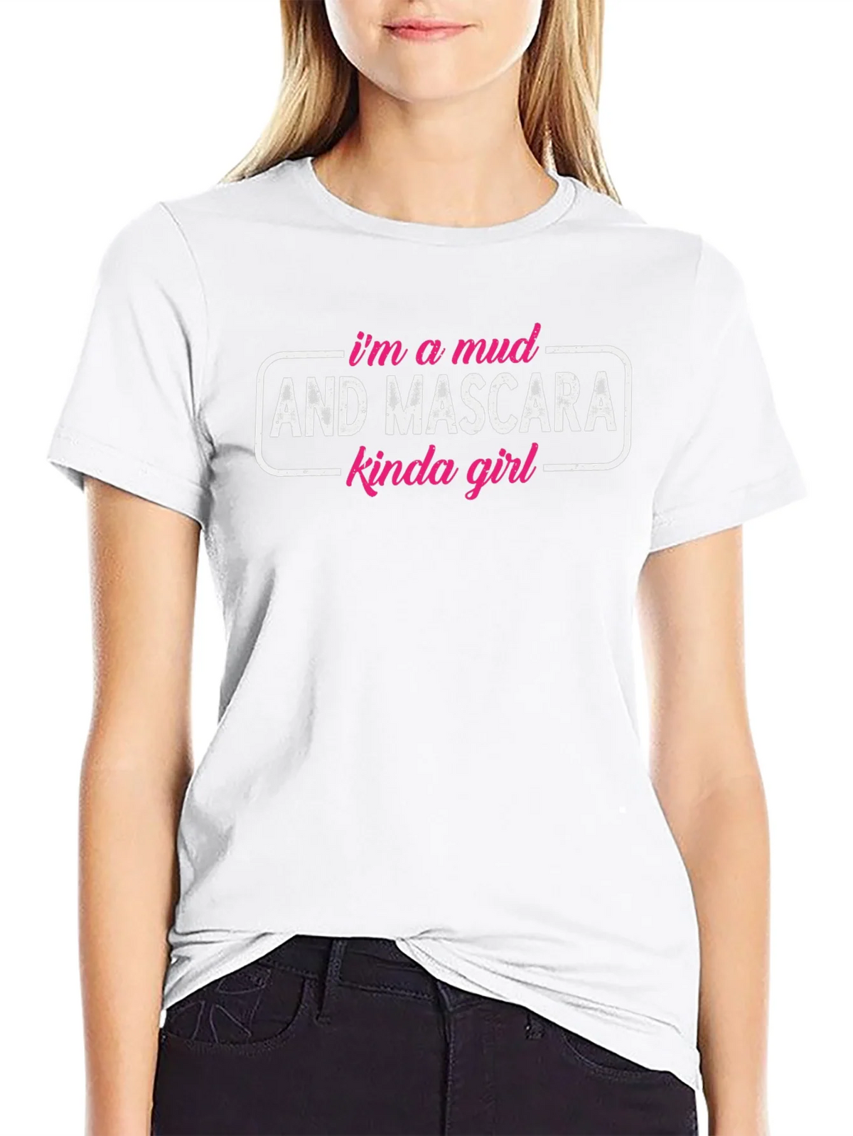 Mud & Mascara Kinda Girl Graphic Tee - Black Unisex T-Shirt product image 8