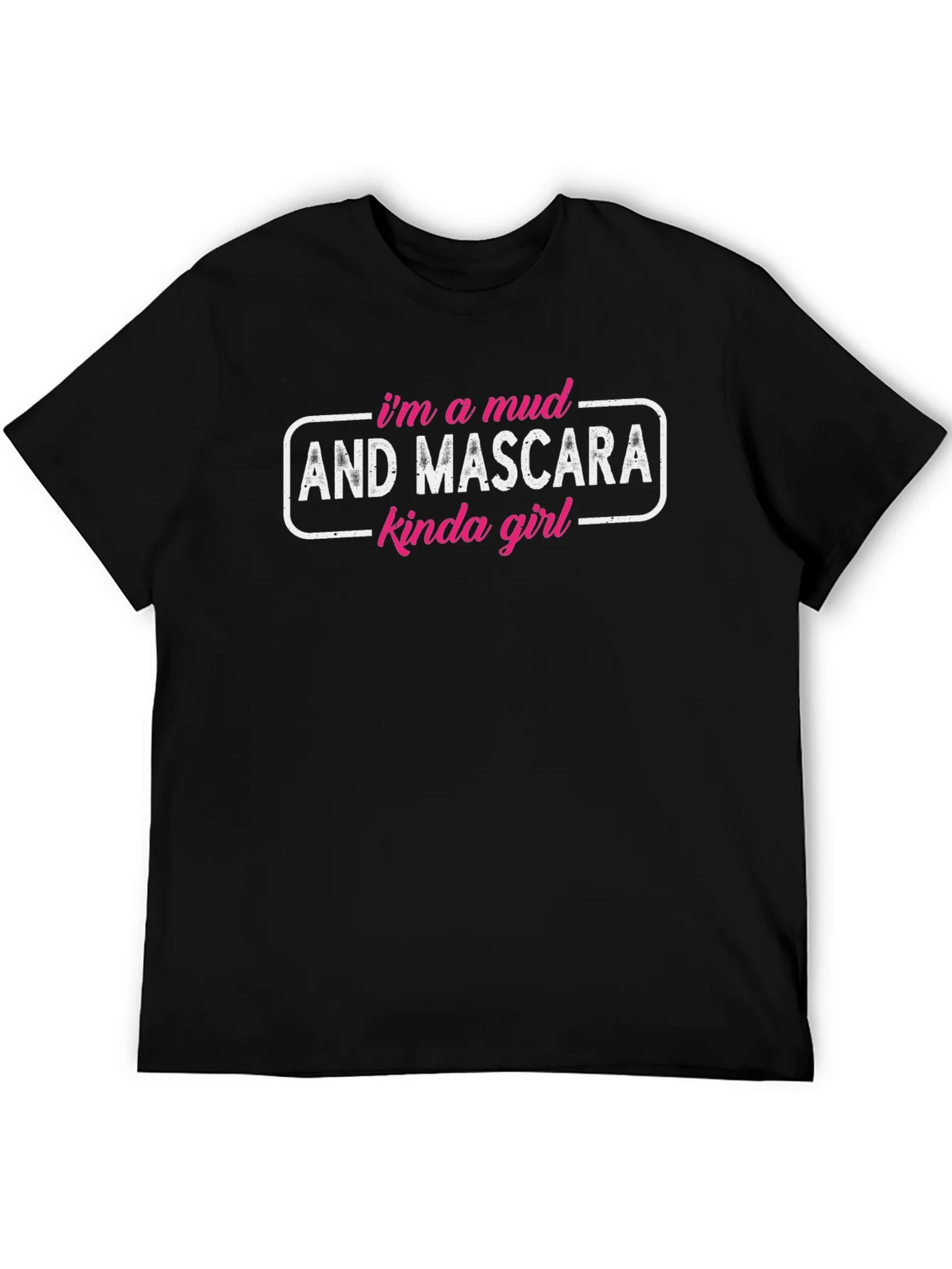 Mud & Mascara Kinda Girl Graphic Tee - Black Unisex T-Shirt product image 5