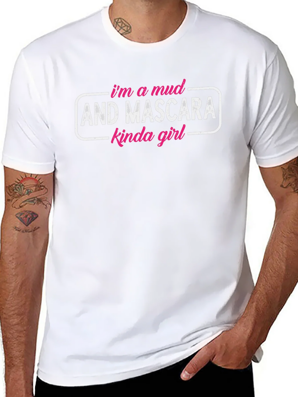 Mud & Mascara Kinda Girl Graphic Tee - Black Unisex T-Shirt product image 7