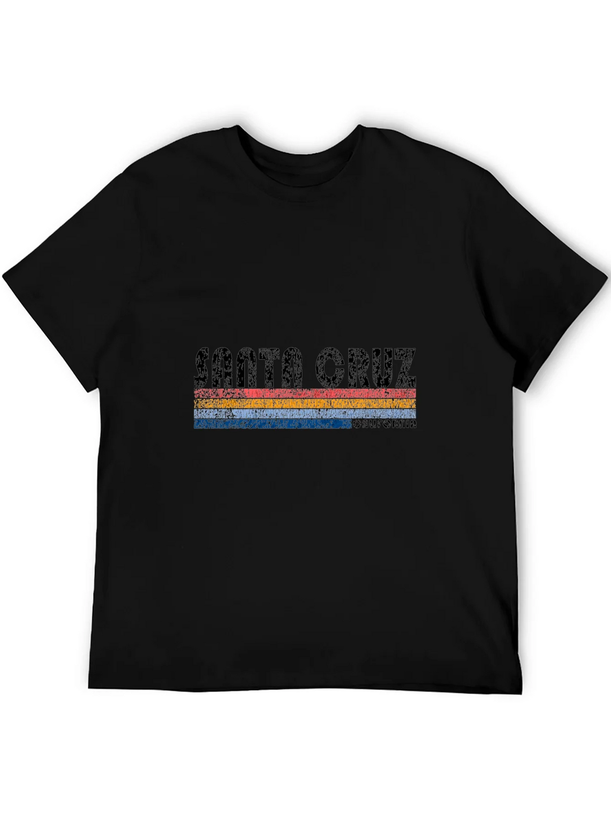 Santa Cruz Retro Striped Graphic Tee - Black product image 5
