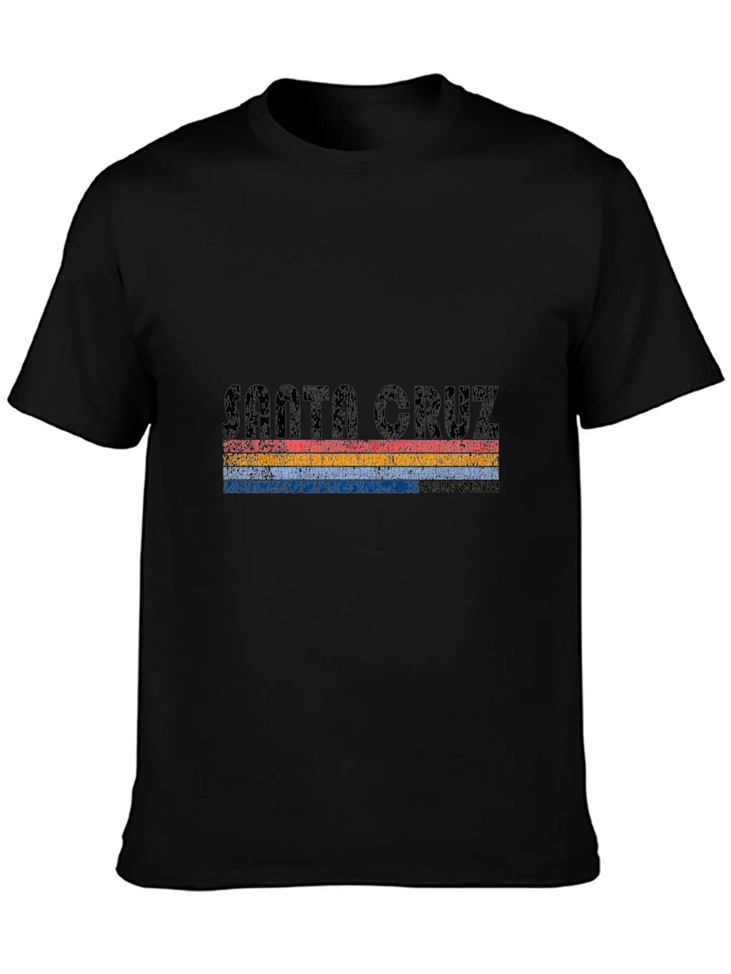 Santa Cruz Retro Striped Graphic Tee - Black product image 3