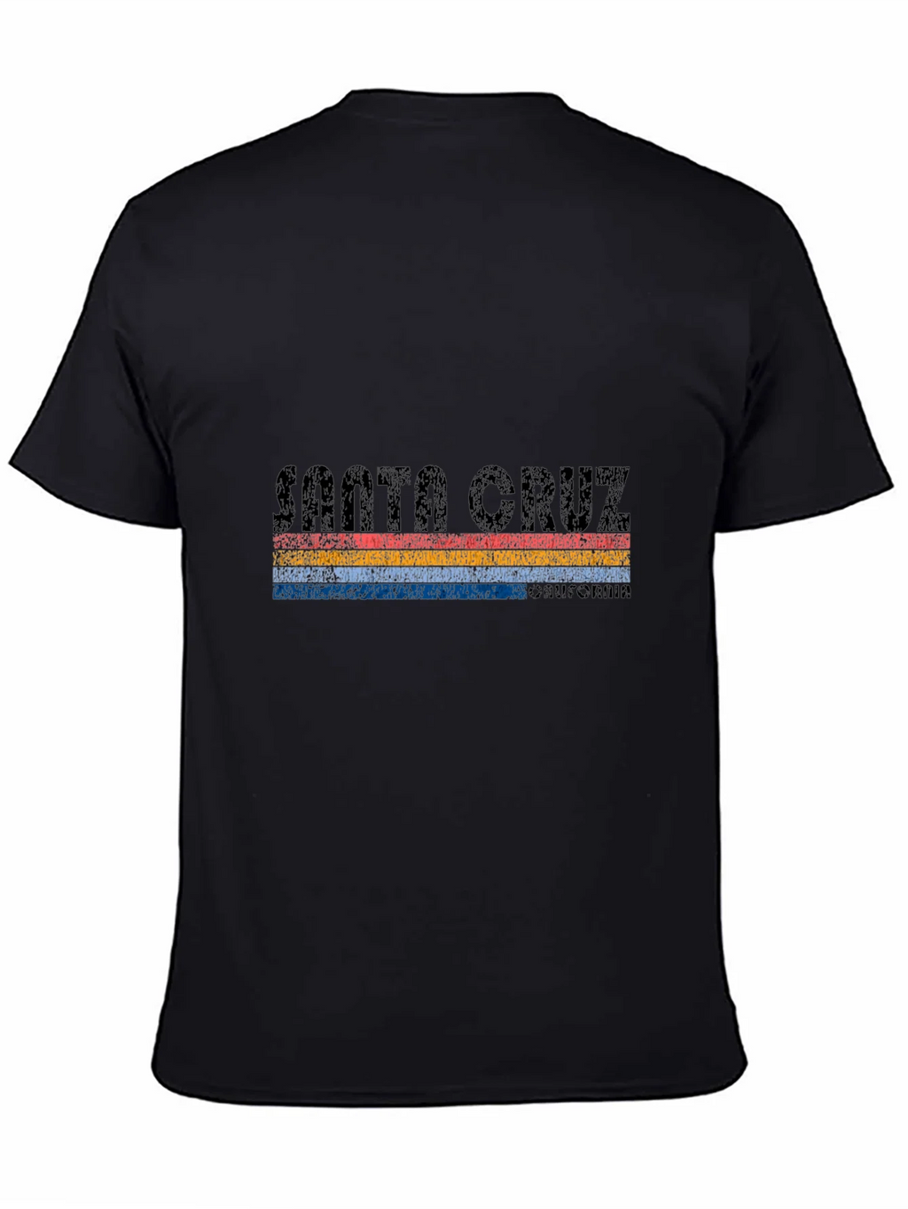 Santa Cruz Retro Striped Graphic Tee - Black product image 4