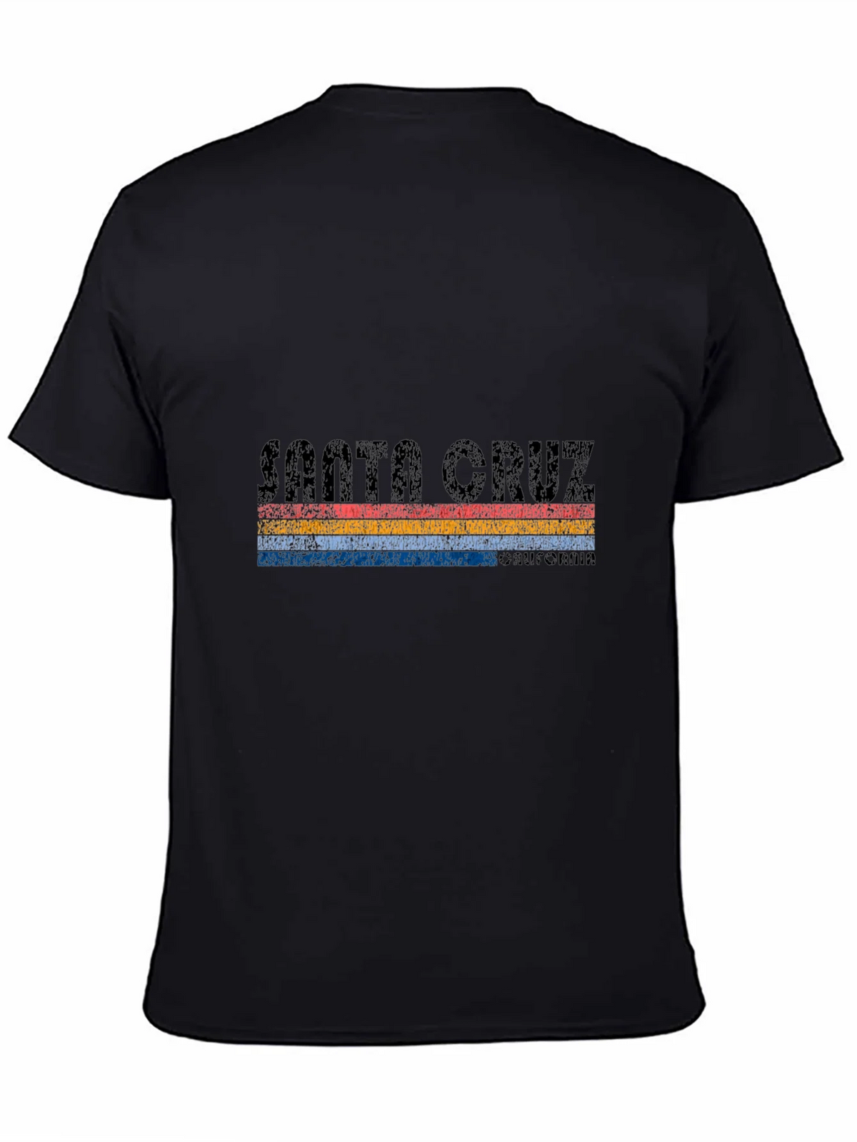Santa Cruz Retro Striped Graphic Tee - Black product image 4
