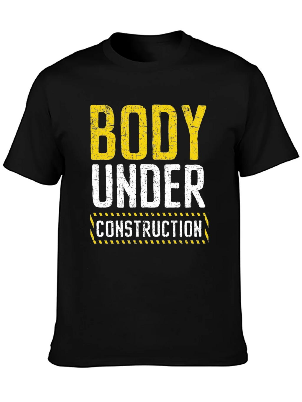 Body Under Construction Graphic T-Shirt - Black product image 3