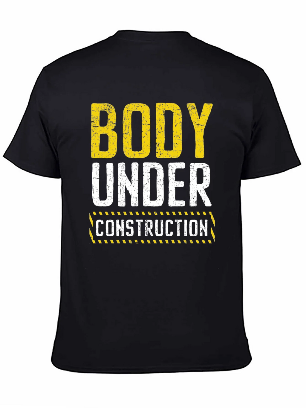 Body Under Construction Graphic T-Shirt - Black product image 4