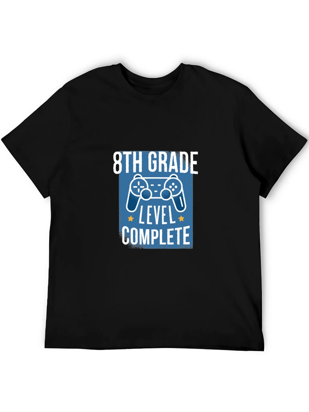 8th Grade Level Complete Black T-Shirt product image 5