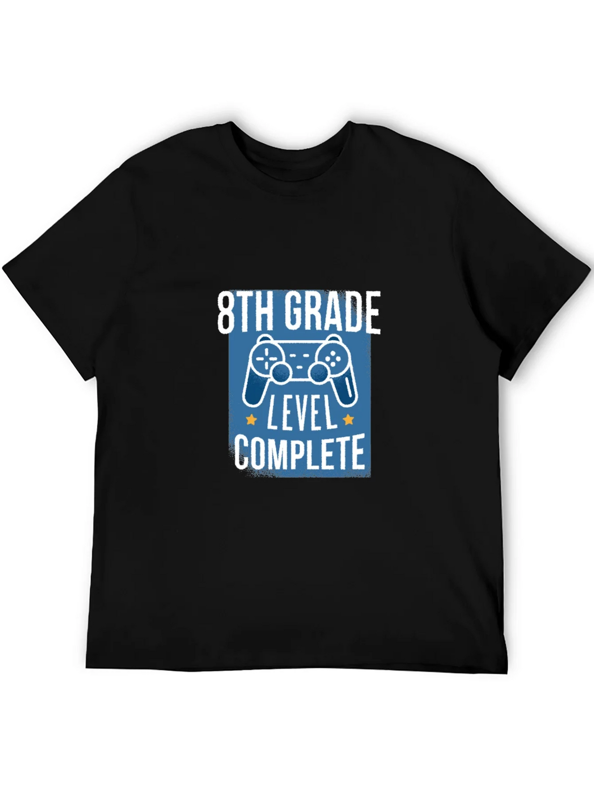 8th Grade Level Complete Black T-Shirt product image 5