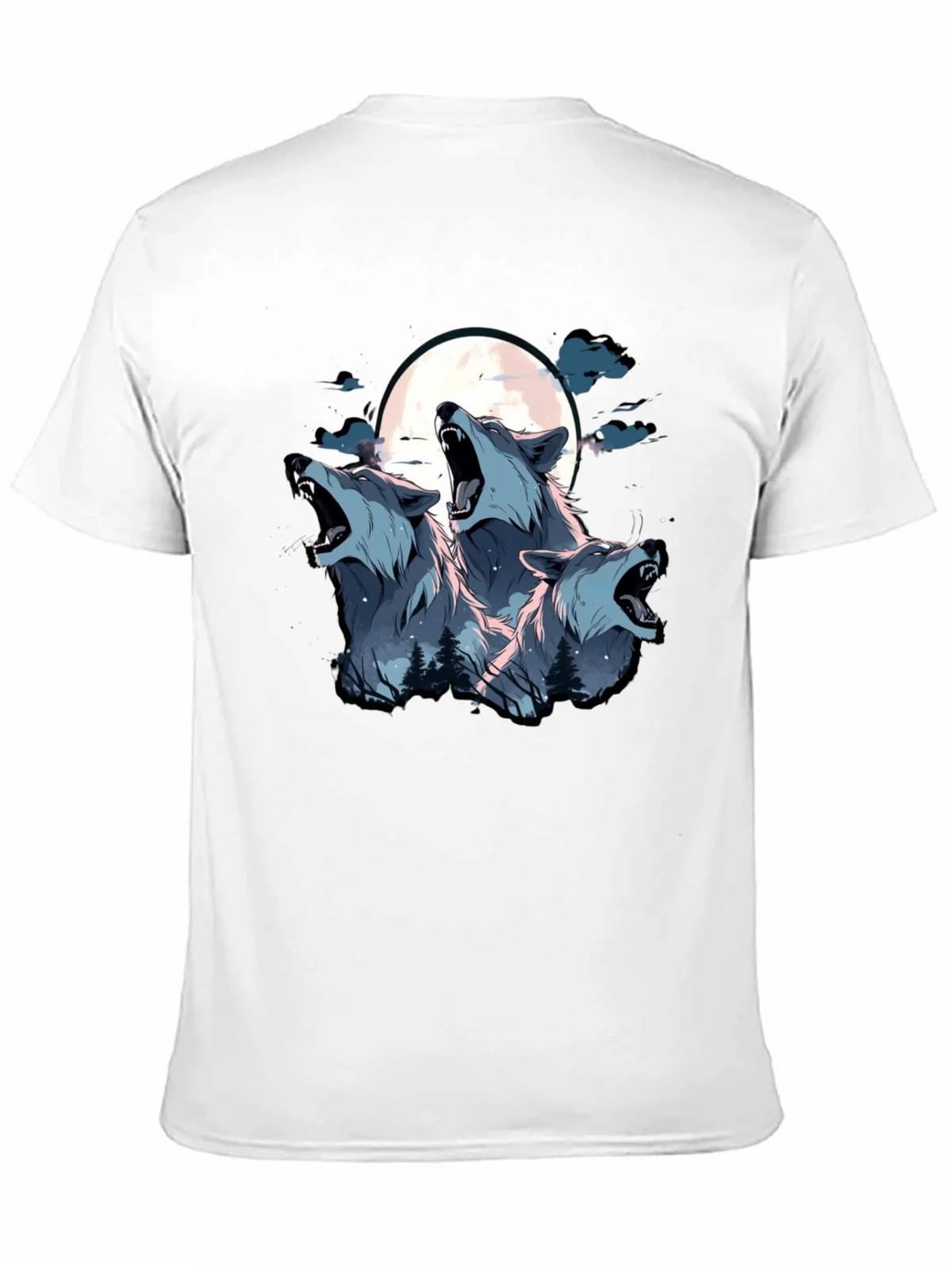Three Wolf Moon Graphic Tee - Black product image 10