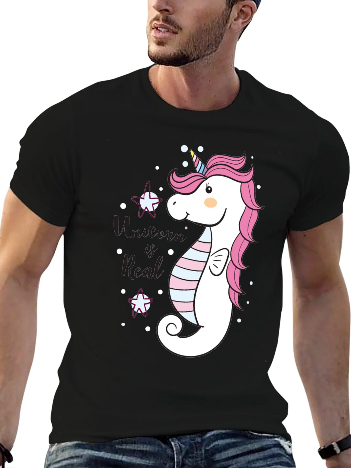 Unicorn Sea Horse T-Shirt product image 4