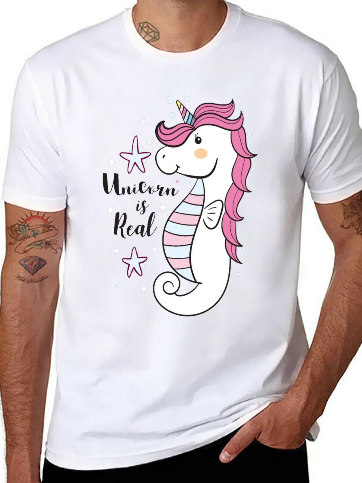 Unicorn Sea Horse T-Shirt product image 5