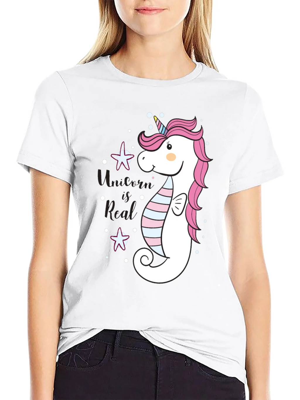 Unicorn Sea Horse T-Shirt product image 6
