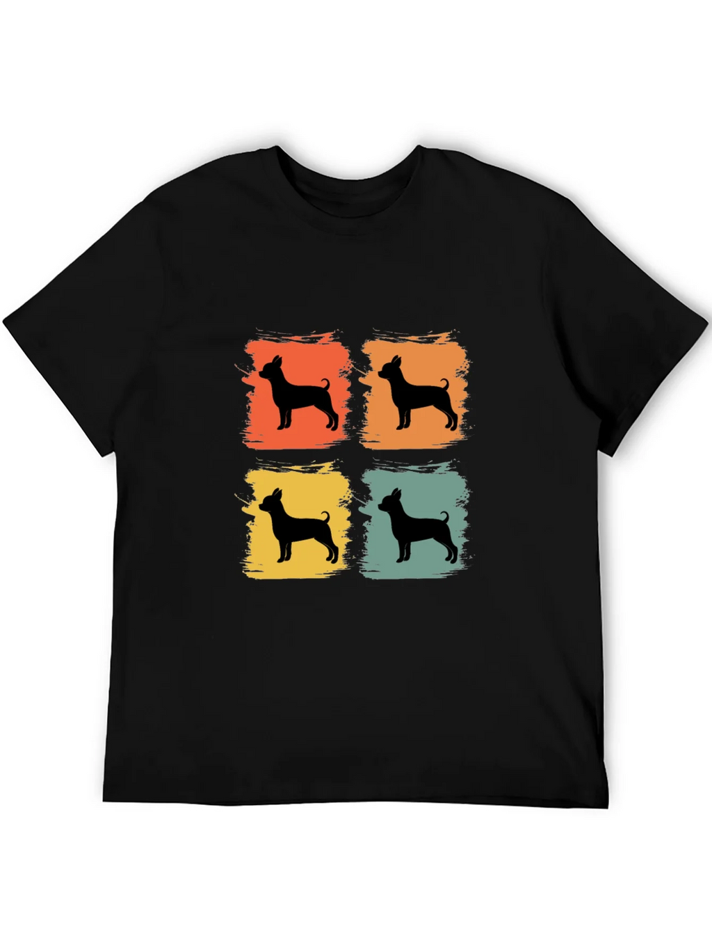 Retro Dog Silhouette T-Shirt - Vintage Style product image 5