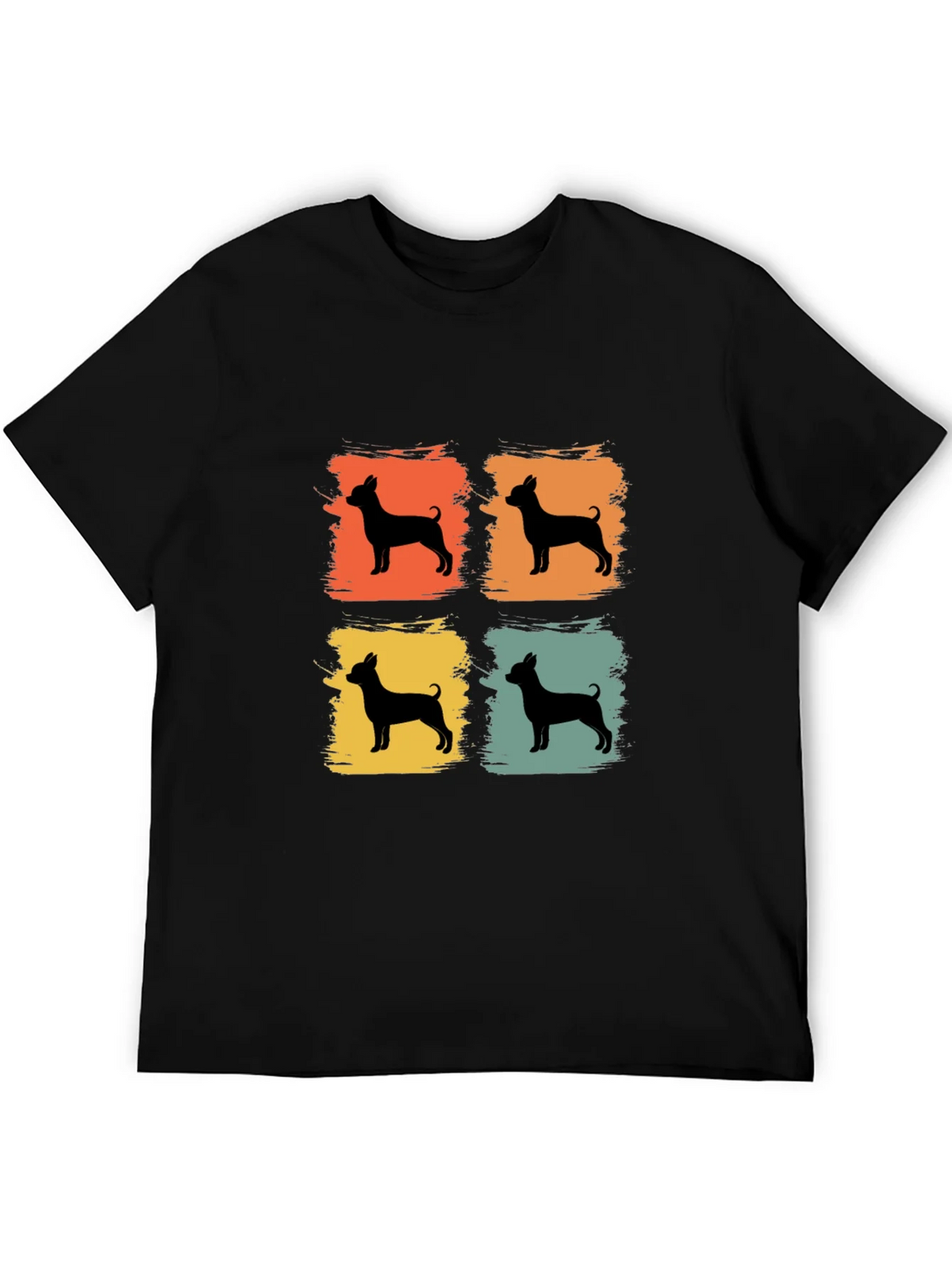 Retro Dog Silhouette T-Shirt - Vintage Style product image 5