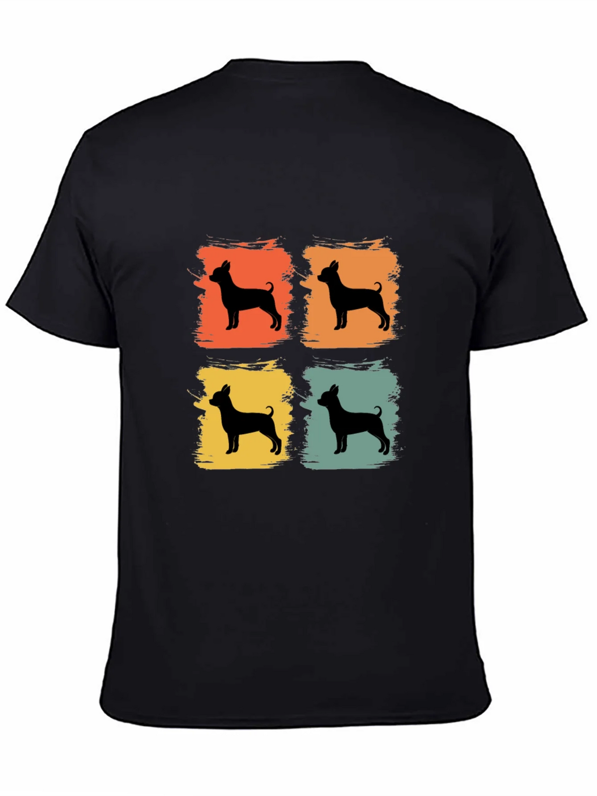 Retro Dog Silhouette T-Shirt - Vintage Style product image 4