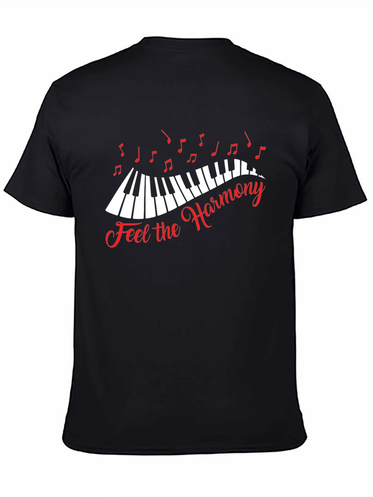 Feel the Harmony Black T-Shirt product image 4