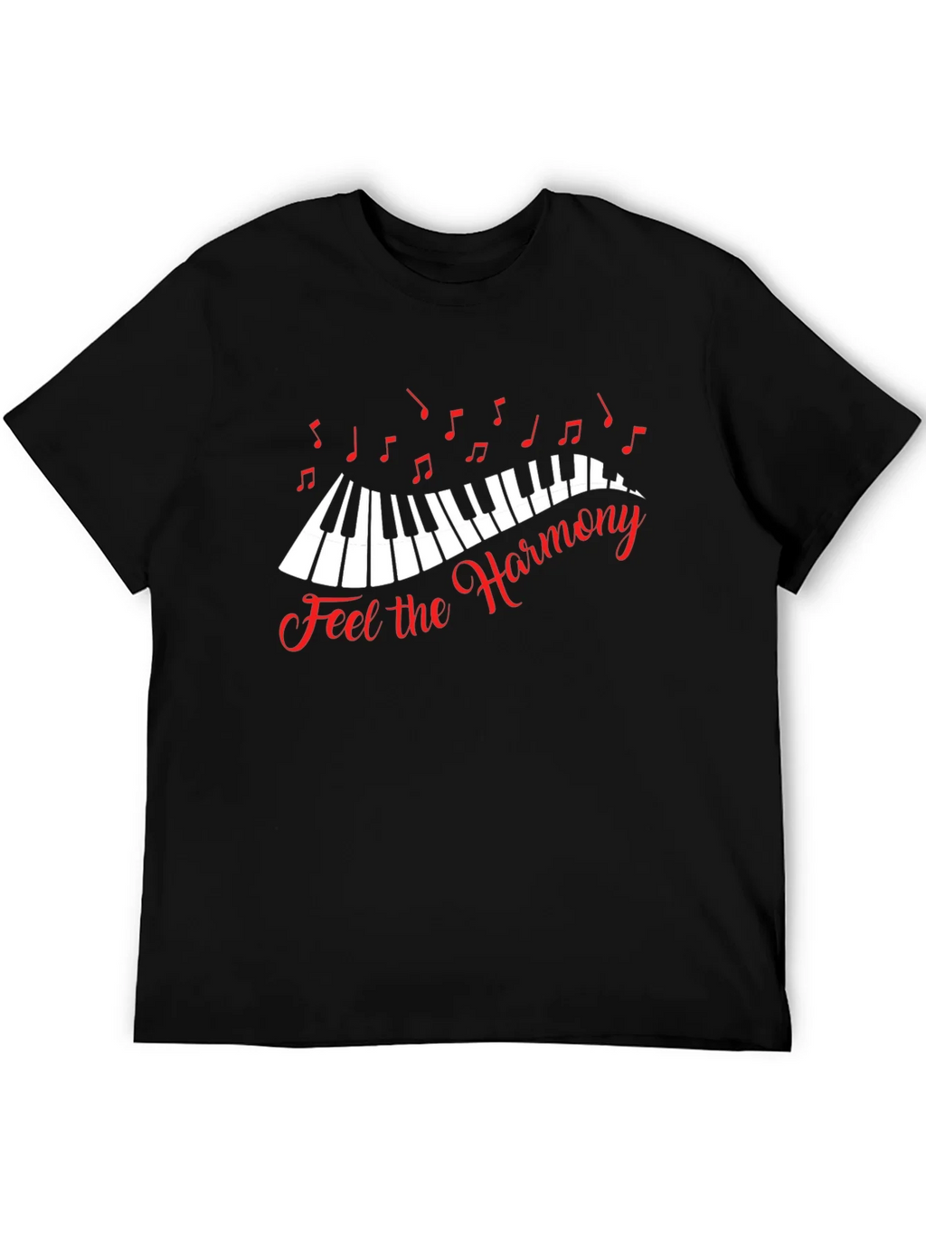 Feel the Harmony Black T-Shirt product image 5