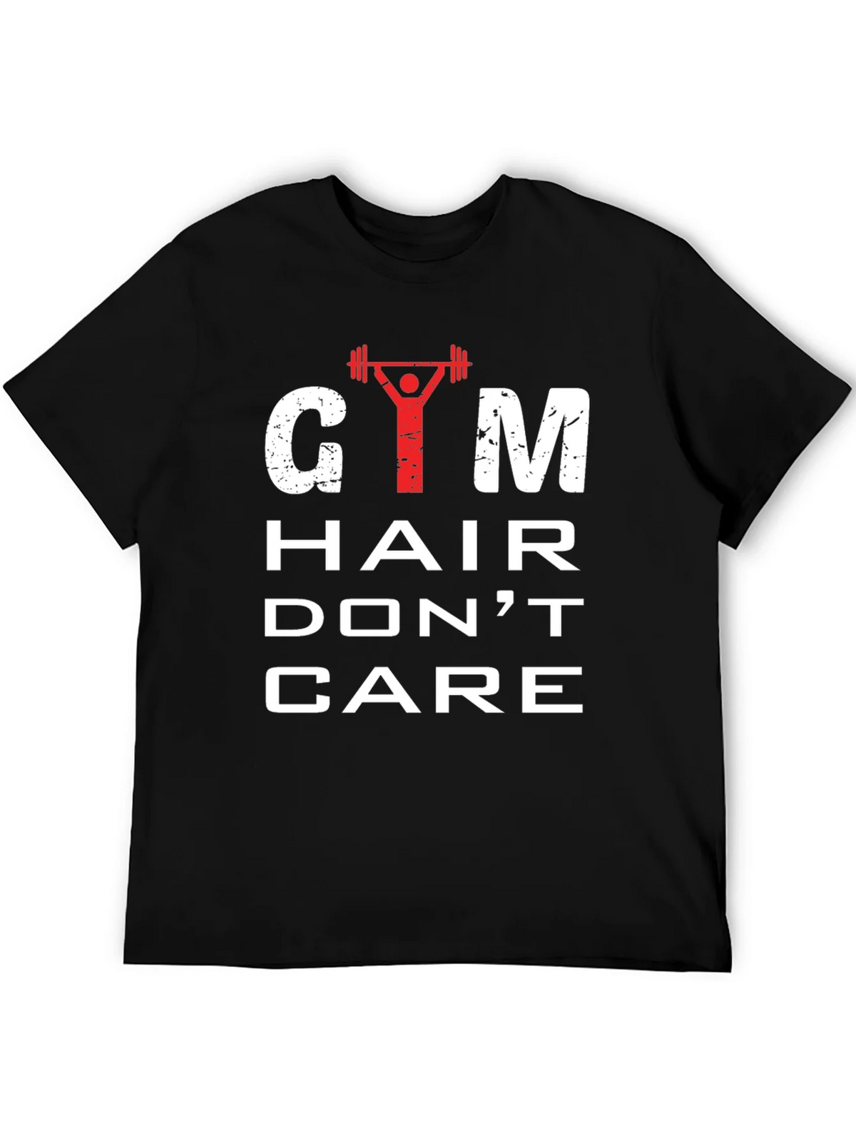 Gym Hair Dont Care Mens Graphic Tee product image 5