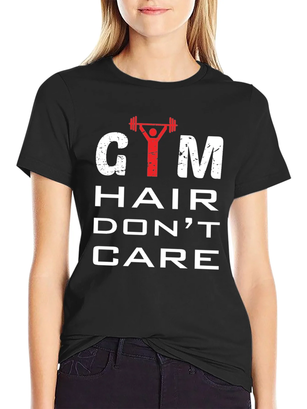 Gym Hair Dont Care Mens Graphic Tee product image 2
