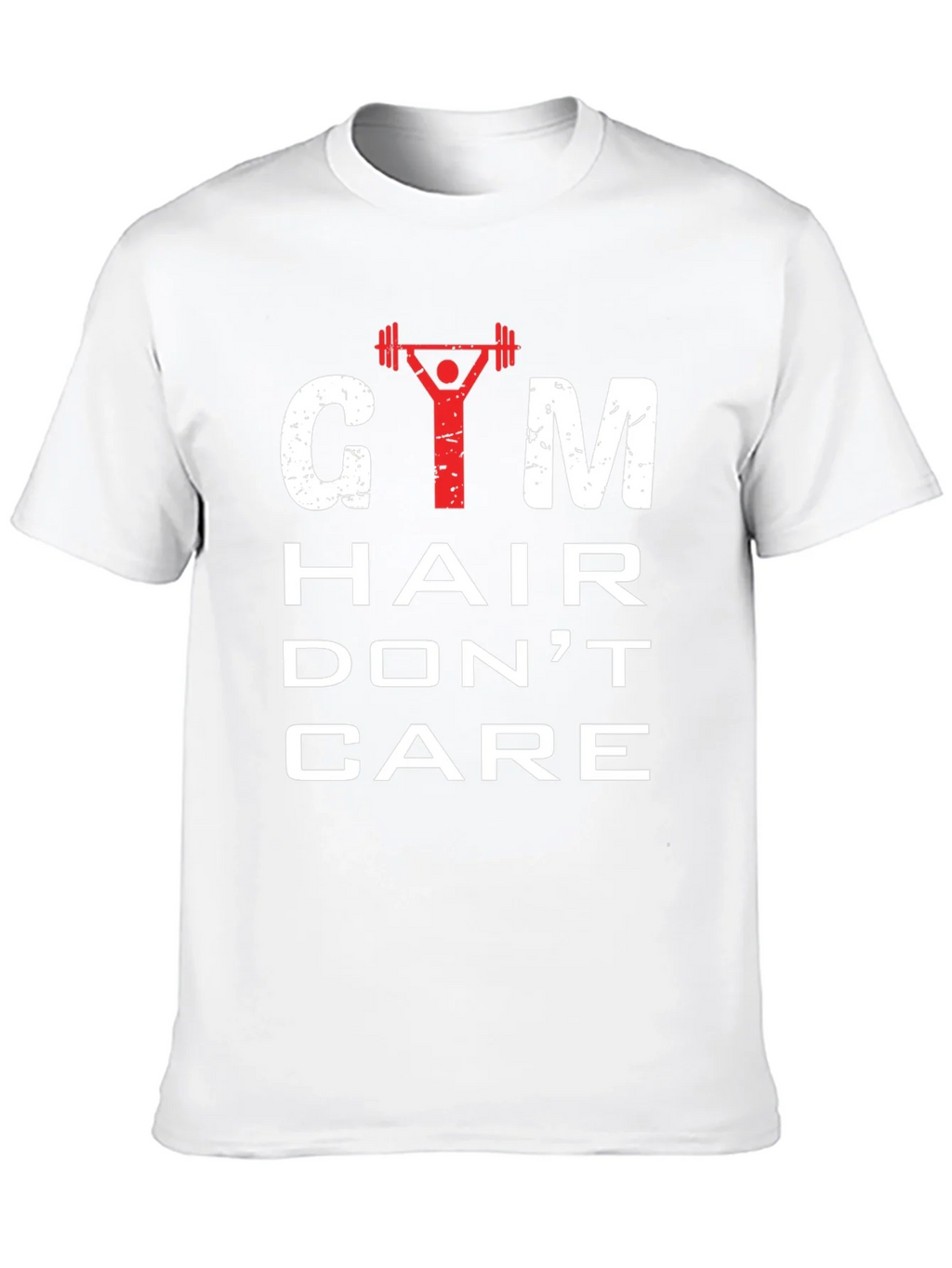Gym Hair Dont Care Mens Graphic Tee product image 9