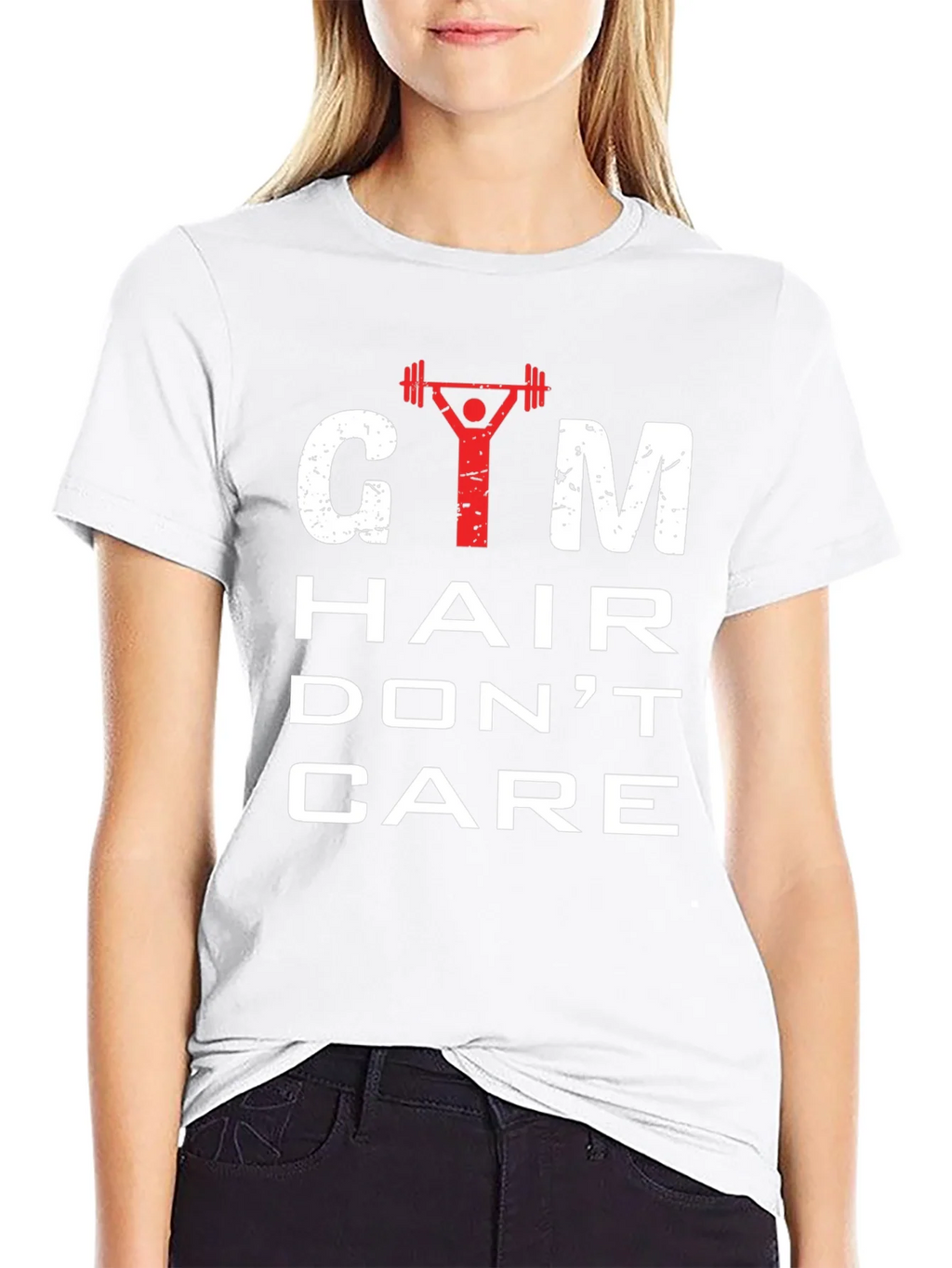 Gym Hair Dont Care Mens Graphic Tee product image 8