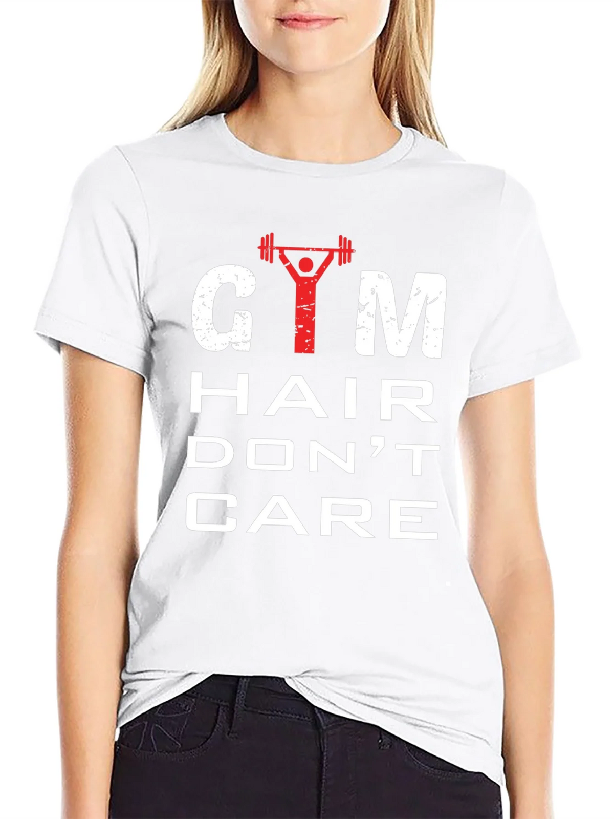 Gym Hair Dont Care Mens Graphic Tee product image 8