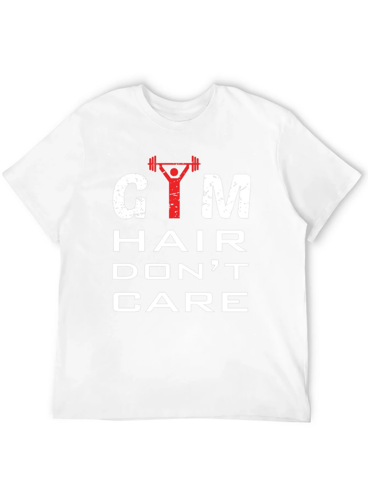 Gym Hair Dont Care Mens Graphic Tee product image 11