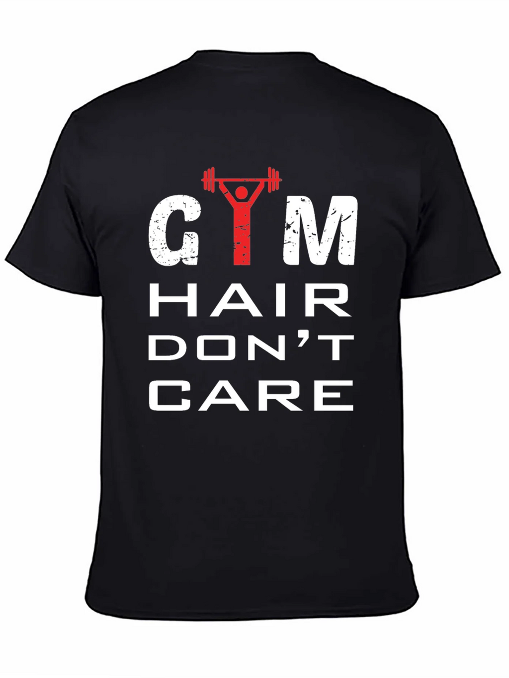 Gym Hair Dont Care Mens Graphic Tee product image 4