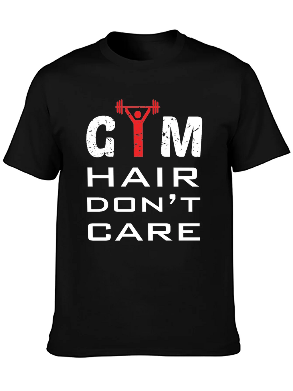 Gym Hair Dont Care Mens Graphic Tee product image 3