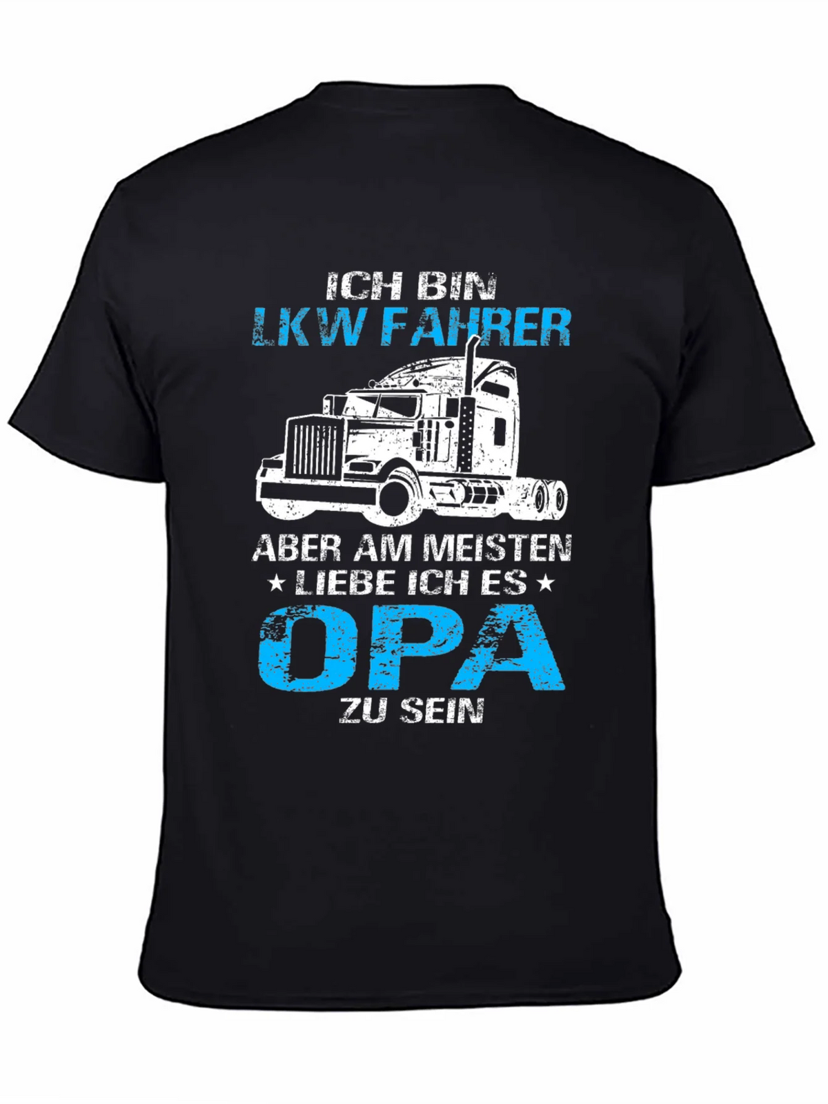 Ich Bin LKW Fahrer Opa T-Shirt - Truck Driver Grandfather product image 4