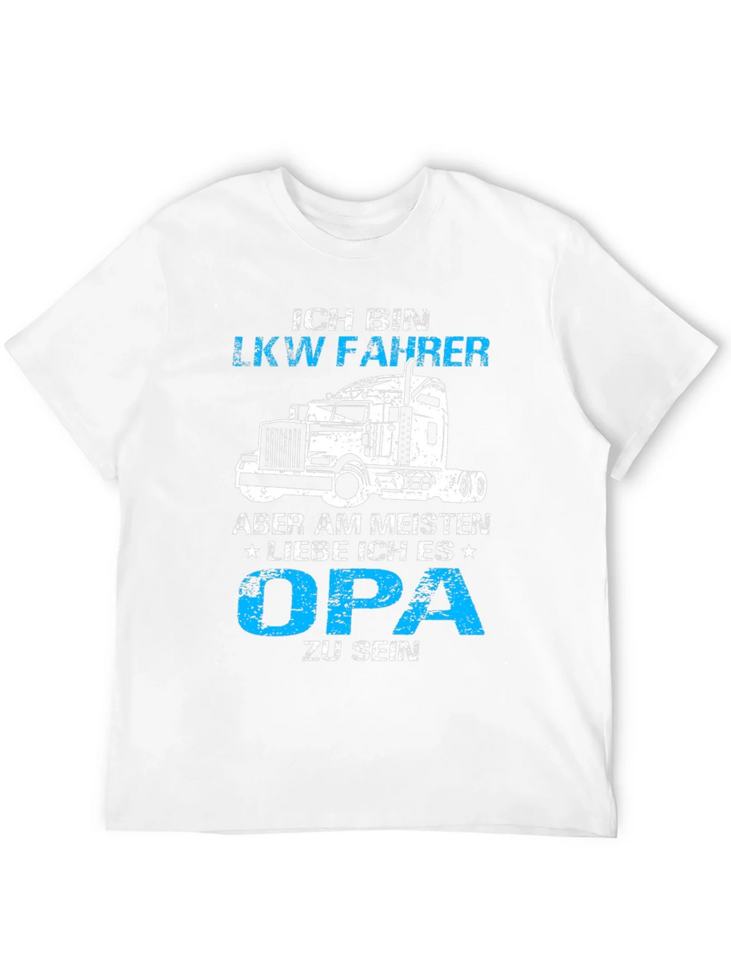 Ich Bin LKW Fahrer Opa T-Shirt - Truck Driver Grandfather product image 11