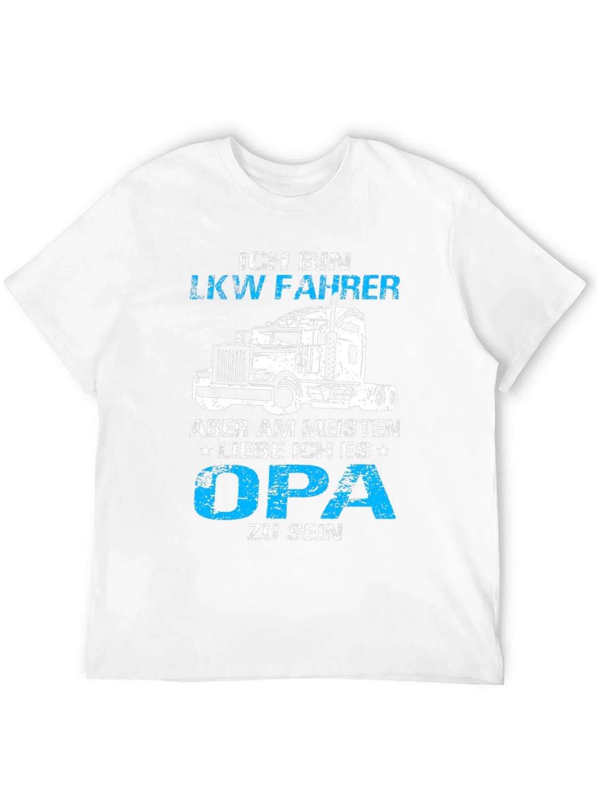 Ich Bin LKW Fahrer Opa T-Shirt - Truck Driver Grandfather product image 11
