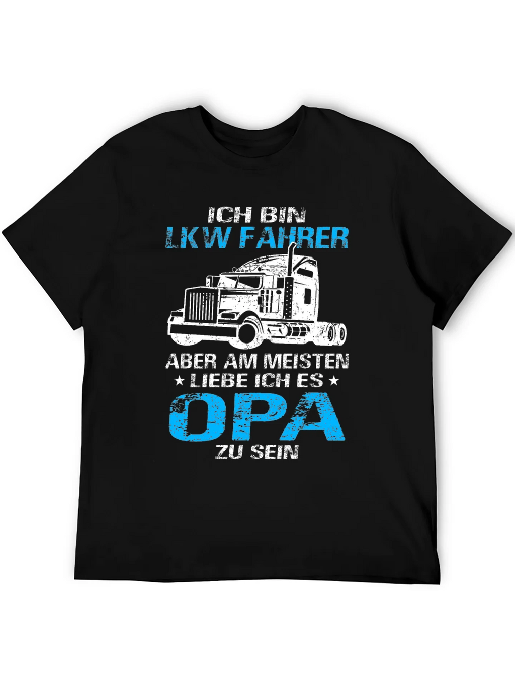 Ich Bin LKW Fahrer Opa T-Shirt - Truck Driver Grandfather product image 5