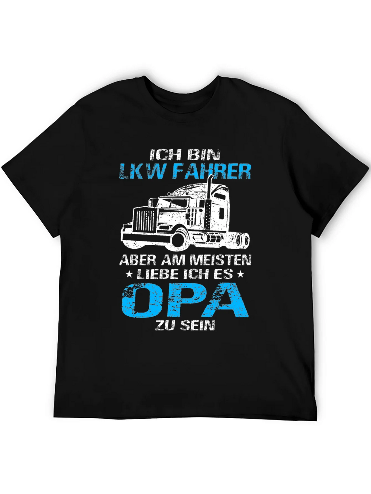 Ich Bin LKW Fahrer Opa T-Shirt - Truck Driver Grandfather product image 5