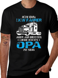 Ich Bin LKW Fahrer Opa T-Shirt - Truck Driver Grandfather product image 1
