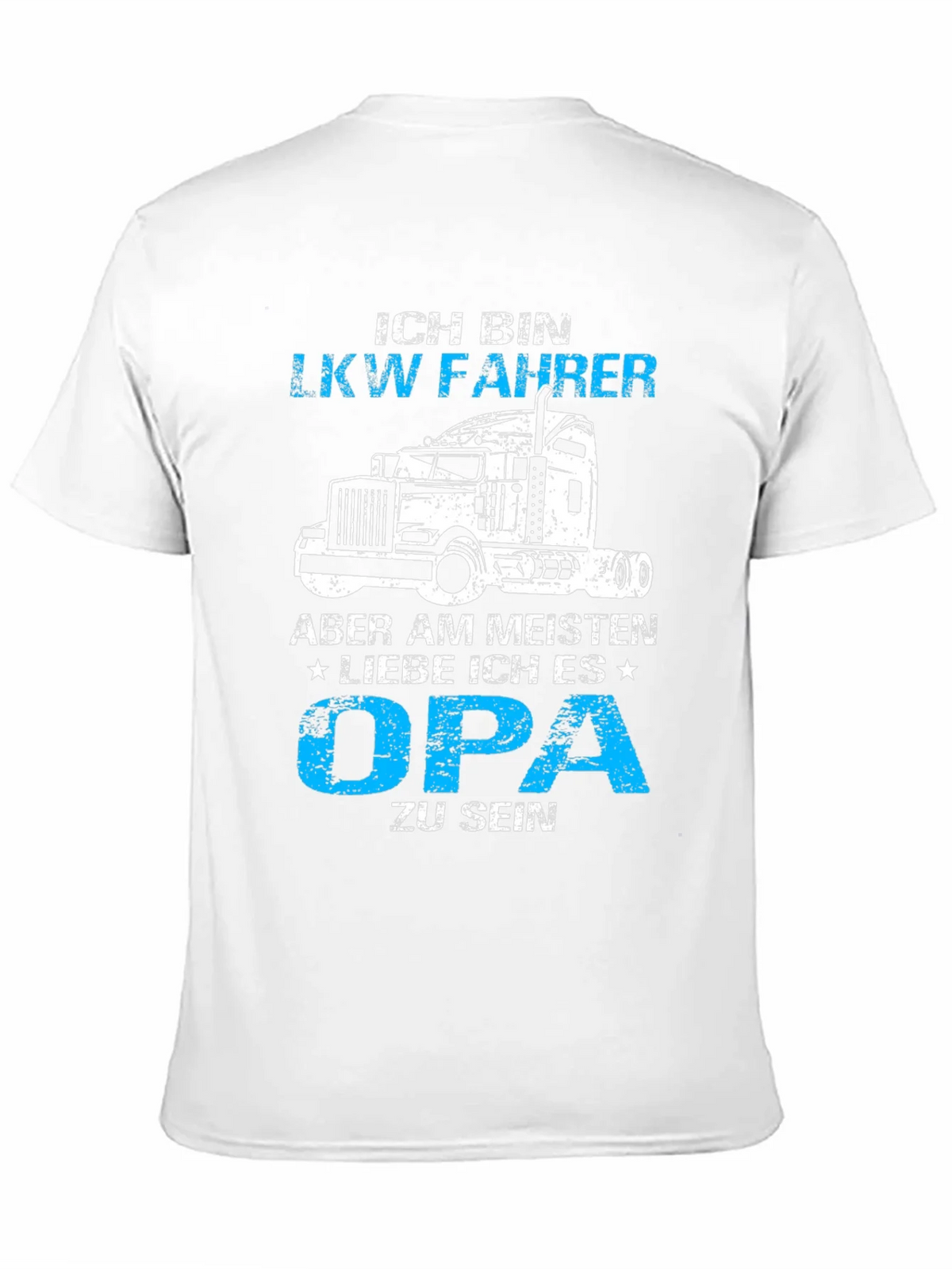 Ich Bin LKW Fahrer Opa T-Shirt - Truck Driver Grandfather product image 10
