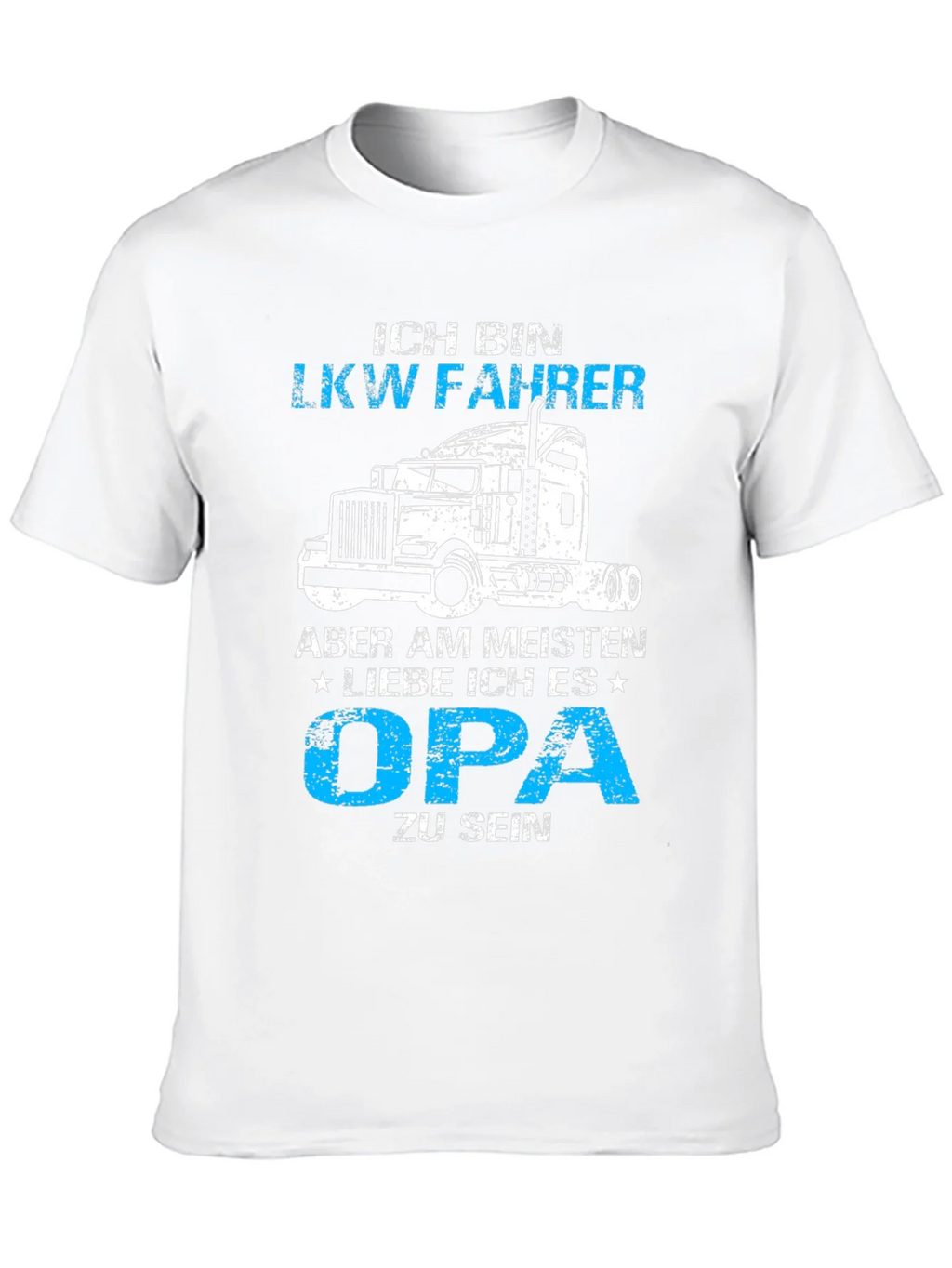 Ich Bin LKW Fahrer Opa T-Shirt - Truck Driver Grandfather product image 9
