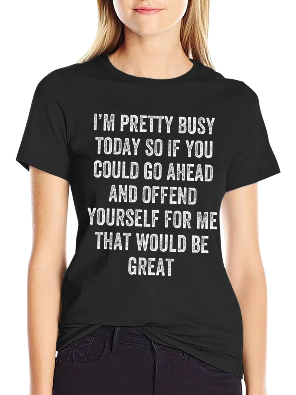 Funny Graphic Tee: Offend Yourself T-Shirt product image 2